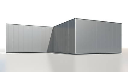Vertikální montáž panelů Trimoterm